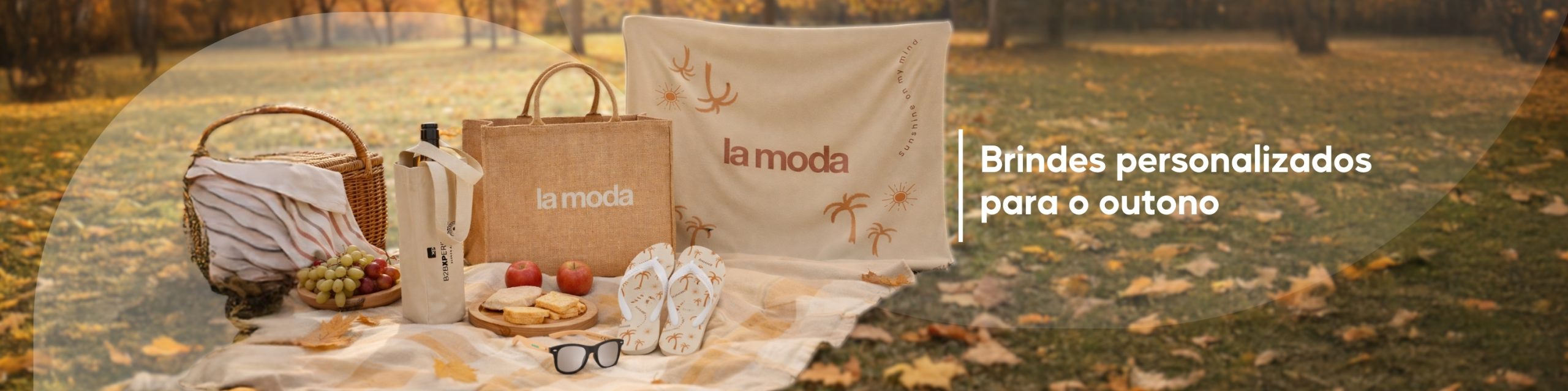 Brindes personalizados para o outono